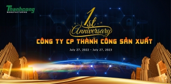 FIRST YEAR ANNIVERSARY OF ESTABLISHMENT